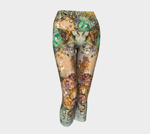 Jewel Tones Yoga Capris