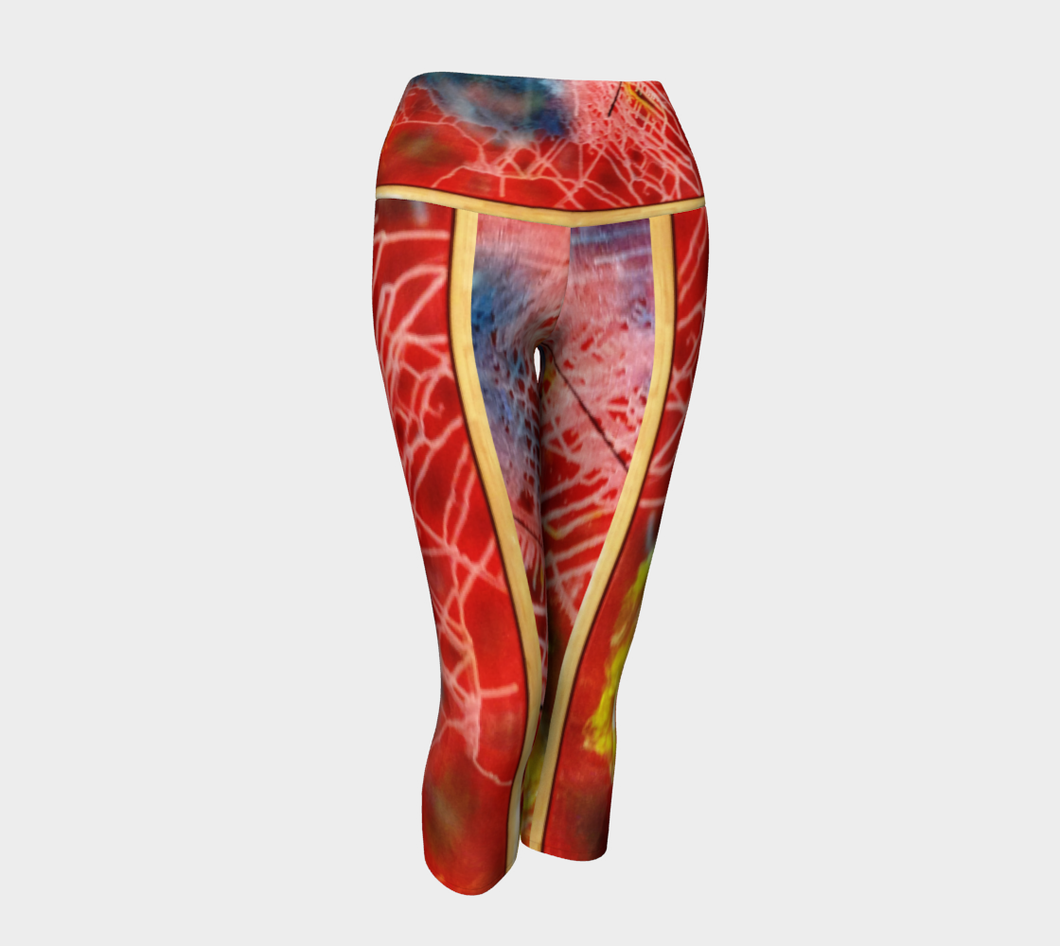 Red Hot Yoga Capris