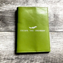 Soothi | Containers Of Creativity - "Escape The Ordinary" Genuine Leather Passport Cover