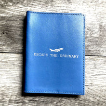Soothi | Containers Of Creativity - "Escape The Ordinary" Genuine Leather Passport Cover
