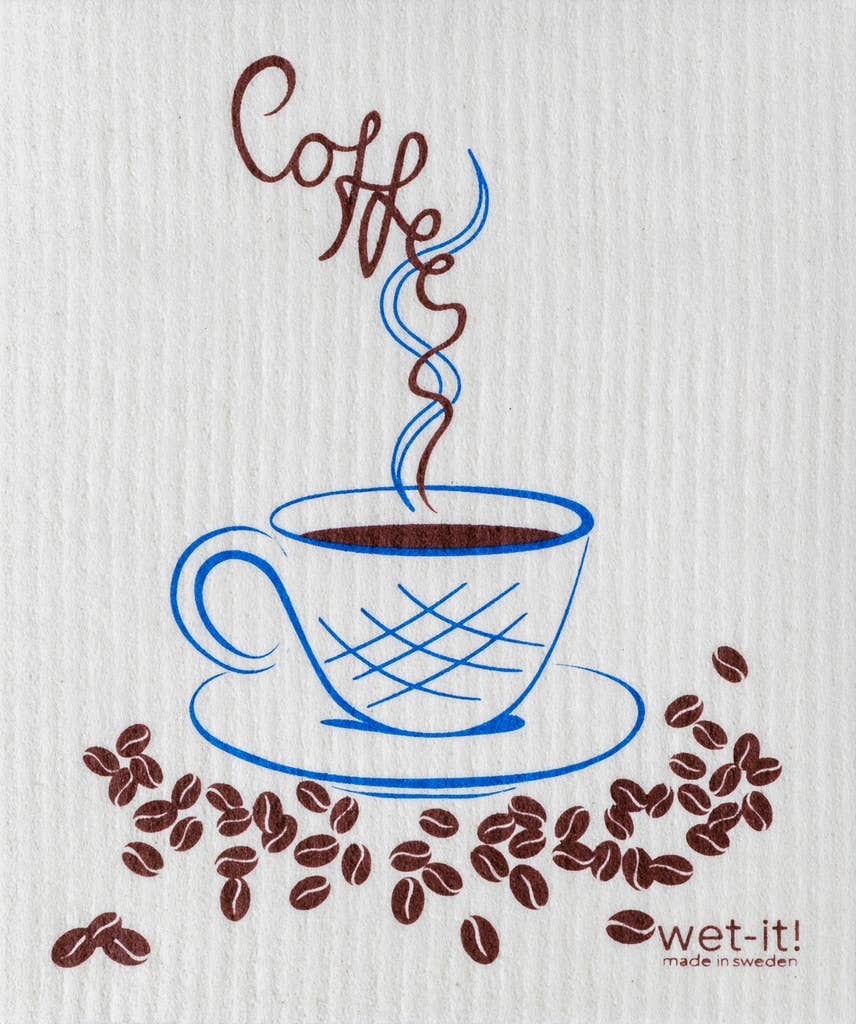 Wet-it! - Coffee Time Swedish Cloth