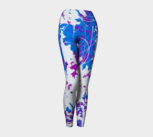 Global Jet Setter Yoga Leggings