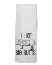 Twisted Wares - I Like Big Butts HANG TIGHT TOWEL®