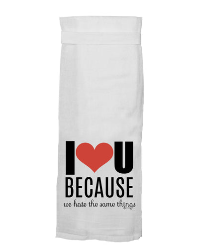 Twisted Wares - We Hate The Same Things HANG TIGHT TOWEL®