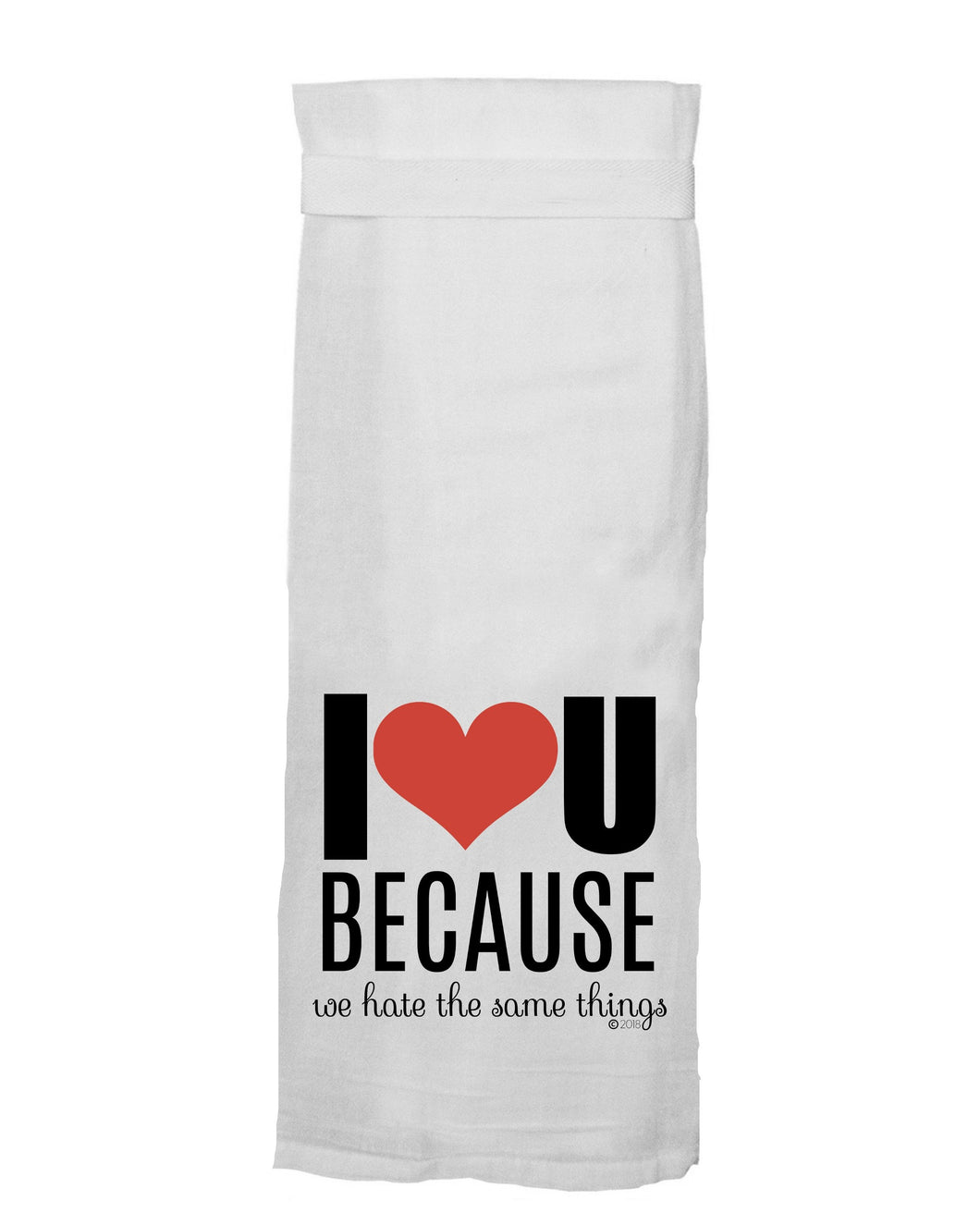 Twisted Wares - We Hate The Same Things HANG TIGHT TOWEL®