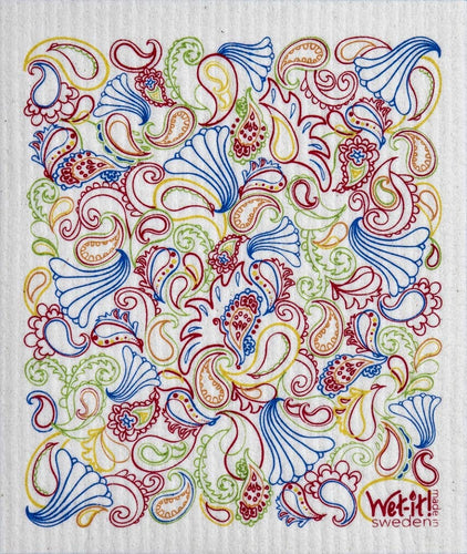 Wet-it! - Paisley Swedish Cloth