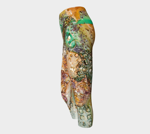 Jewel Tones Yoga Capris