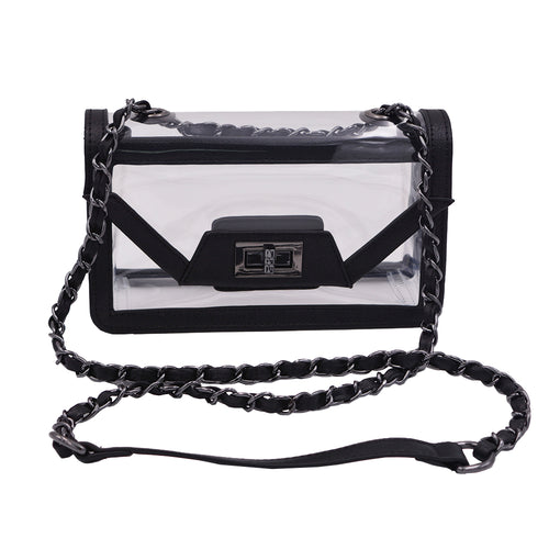 Policy Handbags - Clear Envelope Bag- Mini