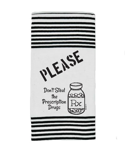 Twisted Wares - Please Don't Steal the RX TWISTED TERRY TOWELS