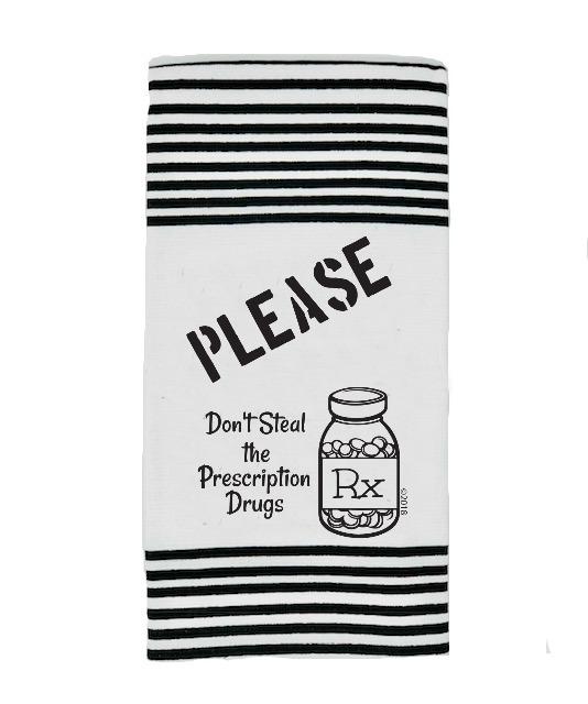 Twisted Wares - Please Don't Steal the RX TWISTED TERRY TOWELS