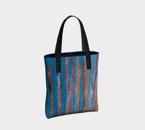 Rain Forest Vegan Leather Tote