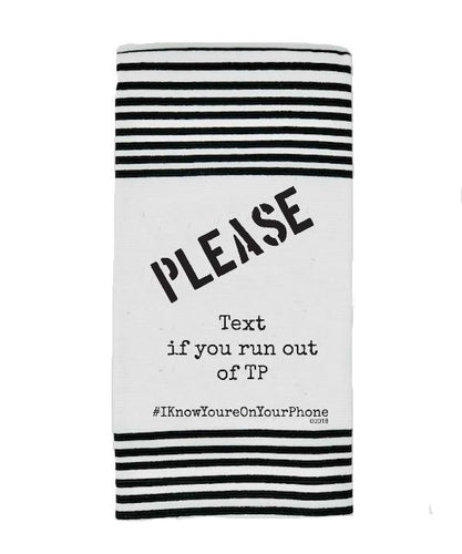 Twisted Wares - Please Text TWISTED TERRY TOWELS