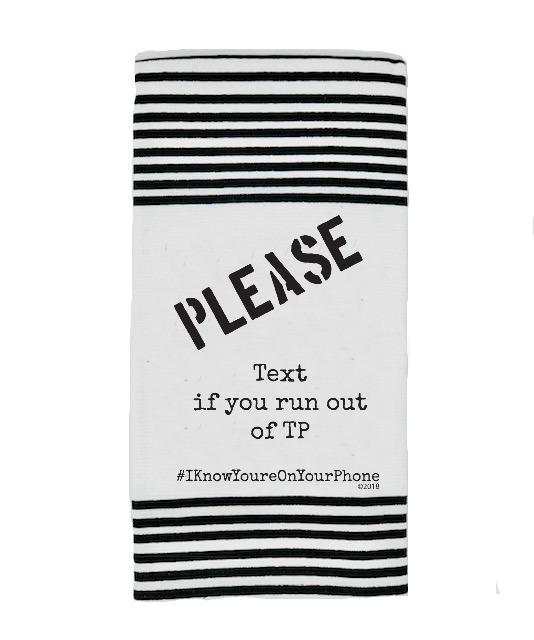Twisted Wares - Please Text TWISTED TERRY TOWELS
