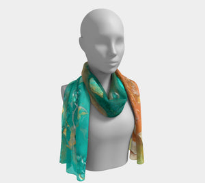 Shell Island Long Scarf