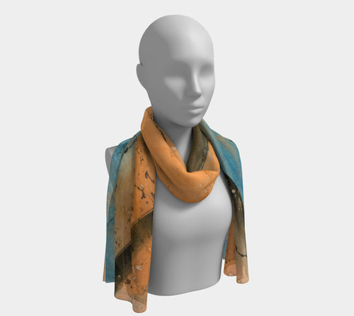 Rocky Terrain Long Scarf