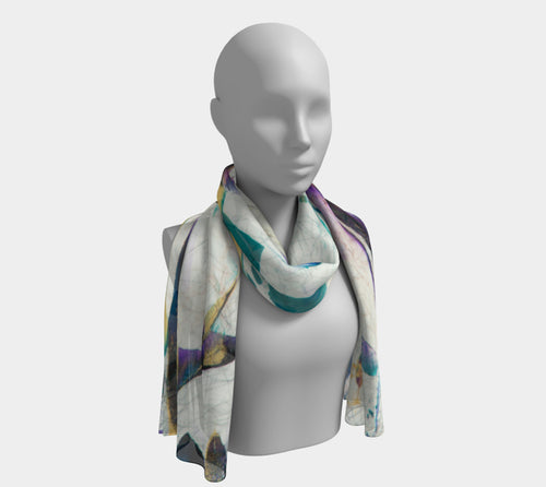 Mardi Gras Long Scarf