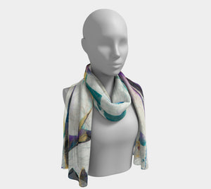 Mardi Gras Long Scarf