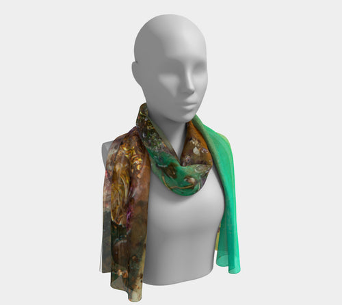 Jeweled Long Scarf