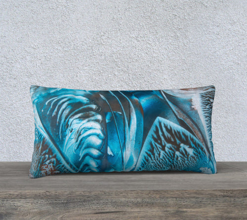 Fauna Blues 24x12 Pillow Case