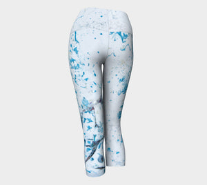Blue Ice Yoga Capris