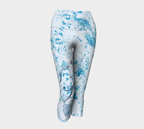 Blue Ice Yoga Capris