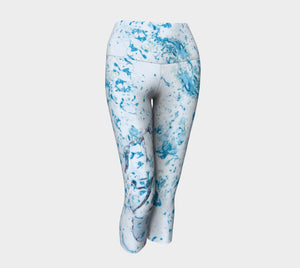Blue Ice Yoga Capris