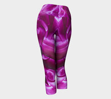 Fuchsia Rose Yoga Capris