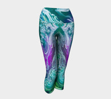Water side yoga capris