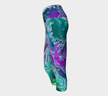 Water side yoga capris