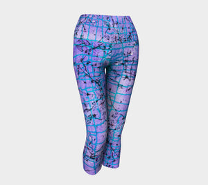 Cotton Candy Yoga Capris