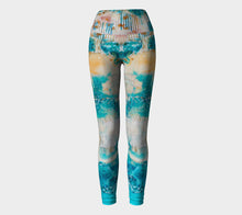 Aztec blues Yoga Leggings