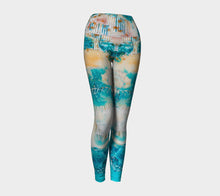 Aztec blues Yoga Leggings