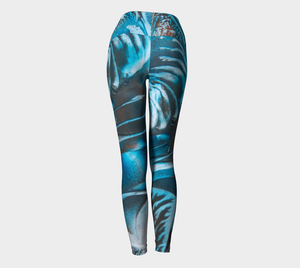 Fauna Blues 2 Yoga Leggings